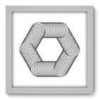 Quadro Decorativo - Geometria - 22cm X 22cm - 083qnaab