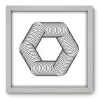 Quadro Decorativo - Geometria - 33cm X 33cm - 083qnabb