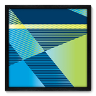 Quadro Decorativo - Geometria - 50cm X 50cm - 199qnacp