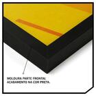 Quadro Decorativo Geometria Dos Triâng 40x60x2,8 Luven Pr