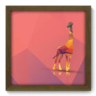Quadro Decorativo - Girafa - 33cm X 33cm - 104qdsm