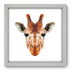Quadro Decorativo - Girafa - 33cm X 33cm - 141qdsb