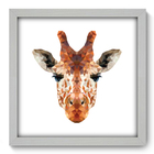 Quadro Decorativo - Girafa - 33cm X 33cm - 141qdsb