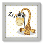 Quadro Decorativo - Girafinha - 22cm X 22cm - 080qdbb