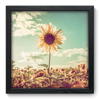 Quadro Decorativo - Girasol - 33cm X 33cm - 065qdfp