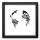 Quadro Decorativo - Globo - 33cm X 33cm - 149qnabp