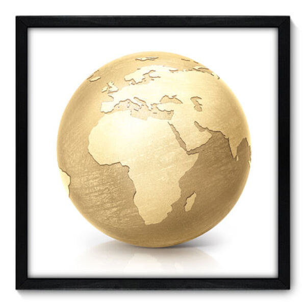 Quadro Decorativo - Globo - 50cm X 50cm - 065qndcp