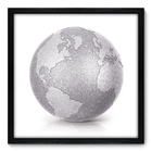 Quadro Decorativo - Globo - 50cm X 50cm - 066qndcp