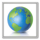 Quadro Decorativo - Globo - 70cm X 70cm - 064qnddb