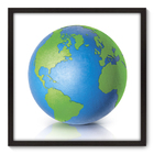 Quadro Decorativo - Globo - 70cm X 70cm - 064qnddp