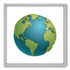 Quadro Decorativo - Globo - 70cm X 70cm - 096qnddb