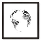 Quadro Decorativo - Globo - 70cm X 70cm - 149qnadp