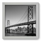 Quadro Decorativo - Golden Gate - 22cm X 22cm - 055qnmab