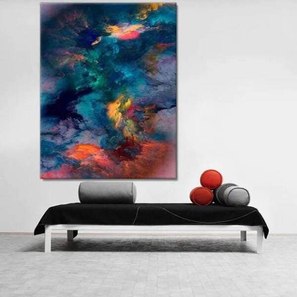 Quadro Decorativo Grande Abstrato Breathtaking - 200x135cm