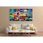 Quadro Decorativo Grande Abstrato Cerrado - 150x100cm