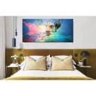 Quadro Decorativo Grande Abstrato Color Splash - 200x120cm