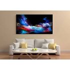 Quadro Decorativo Grande Abstrato Colored Dream - 120x80cm
