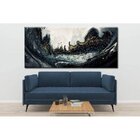 Quadro Decorativo Grande Abstrato Contemporâneo Dissolving Ta