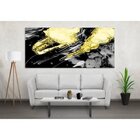 Quadro Decorativo Grande Abstrato Contemporâneo Modern Marble