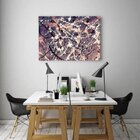 Quadro Decorativo Grande Abstrato Cristalis - 120x60cm