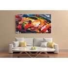 Quadro Decorativo Grande Abstrato Enlaçar - 200x135cm