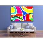 Quadro Decorativo Grande Abstrato Entrelinhas - 200x135cm