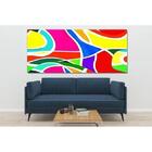 Quadro Decorativo Grande Abstrato Entrelinhas - 200x135cm