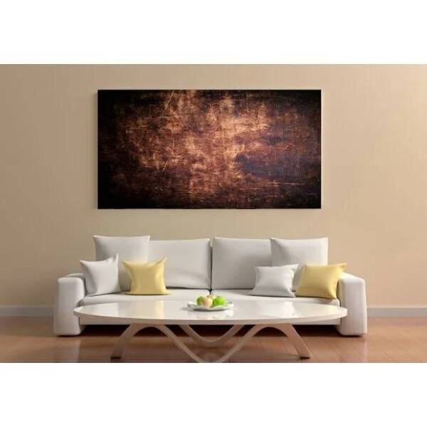 Quadro Decorativo Grande Abstrato Falesias - 200x100cm