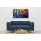 Quadro Decorativo Grande Abstrato Finding - 200x100cm