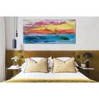 Quadro Decorativo Grande Abstrato Gitar - 200x100cm