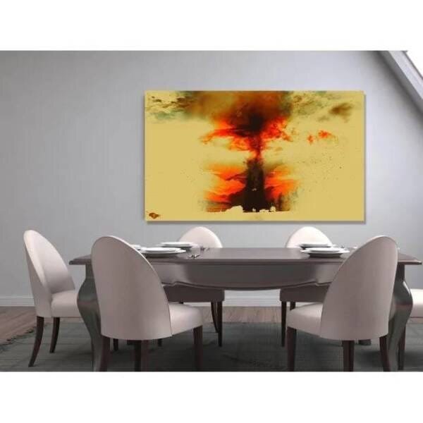 Quadro Decorativo Grande Abstrato Interestelar - 180x135cm