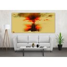 Quadro Decorativo Grande Abstrato Interestelar - 200x100cm