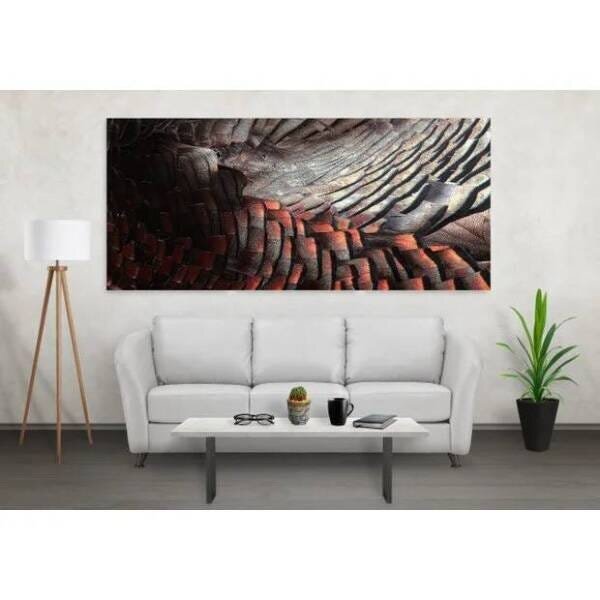 Quadro Decorativo Grande Abstrato Invitation - 200x120cm