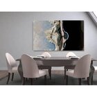 Quadro Decorativo Grande Abstrato Miragem - 120x80cm