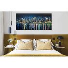 Quadro Decorativo Grande Abstrato Mix Urbano - 100x70cm