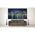 Quadro Decorativo Grande Abstrato Mix Urbano - 180x120cm