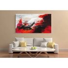 Quadro Decorativo Grande Abstrato Pássaro - 100x70cm