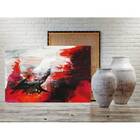 Quadro Decorativo Grande Abstrato Pássaro - 100x70cm