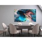 Quadro Decorativo Grande Abstrato Percepção - 120x80cm