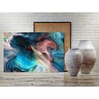 Quadro Decorativo Grande Abstrato Percepção - 120x80cm