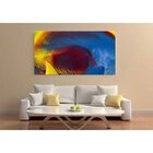 Quadro Decorativo Grande Abstrato Psychedelic - 150x100cm