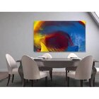 Quadro Decorativo Grande Abstrato Psychedelic - 200x120cm