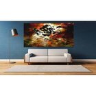 Quadro Decorativo Grande Abstrato Runners - 100x70cm