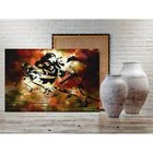 Quadro Decorativo Grande Abstrato Runners - 100x70cm