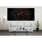 Quadro Decorativo Grande Abstrato Space Geometric - 100x70cm
