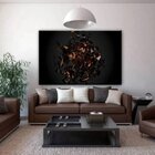 Quadro Decorativo Grande Abstrato Space Geometric - 100x70cm