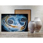 Quadro Decorativo Grande Abstrato Space Time - 180x135cm