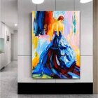 Quadro Decorativo Grande Abstrato Spanish Dancer - 180x120cm