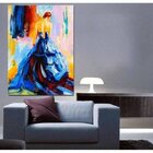 Quadro Decorativo Grande Abstrato Spanish Dancer - 180x120cm