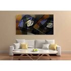 Quadro Decorativo Grande Abstrato Stract Glass - 200x100cm